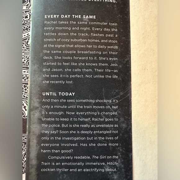 The Girl on the Train Hardcover Book - Picture 5 of 7